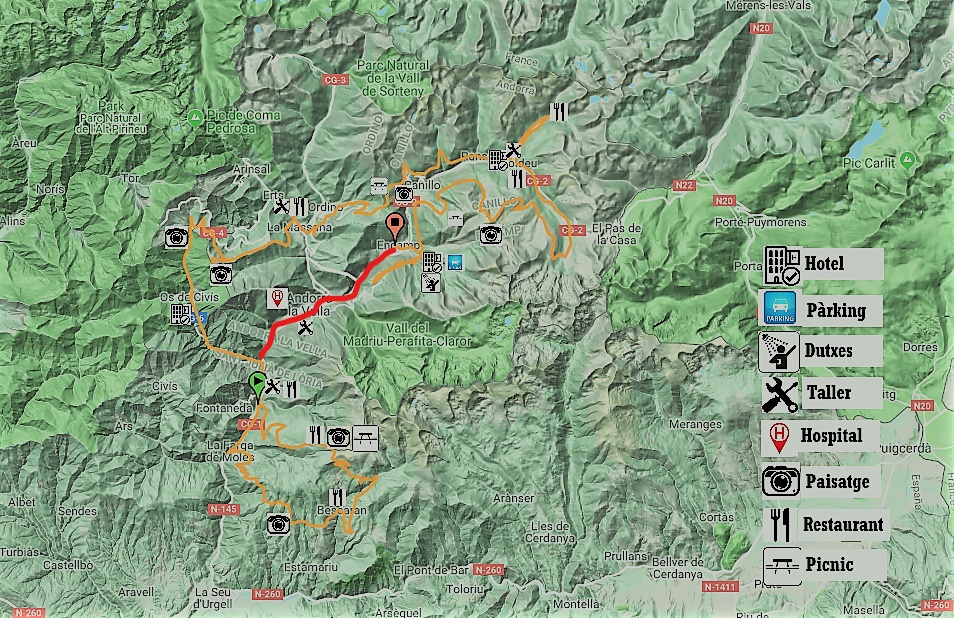 Ruta ABT mapa
